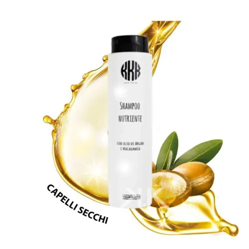 Kebo Shampoo Nutriente Argan e Macadamia 250ml