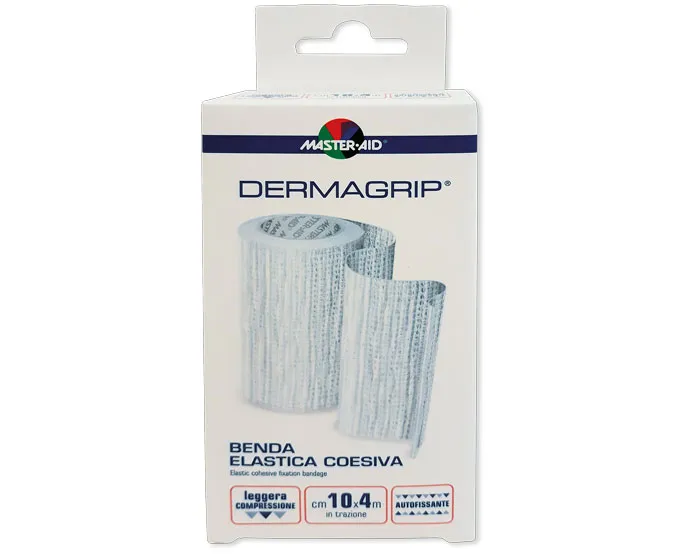 DERMAGRIP Benda Elastica Coesiva10 cm x 4 m – 1 pz Master-Aid