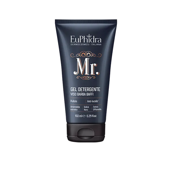 Detergente Viso Barba Baffi Euphidra – Tubo150ml