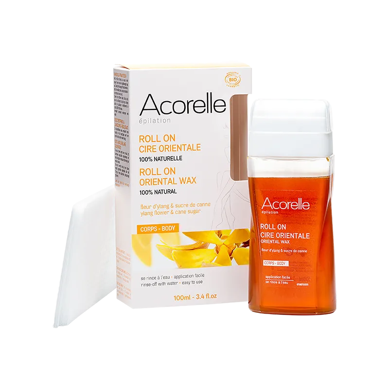 Cera orientale roll on con strisce (100ml)