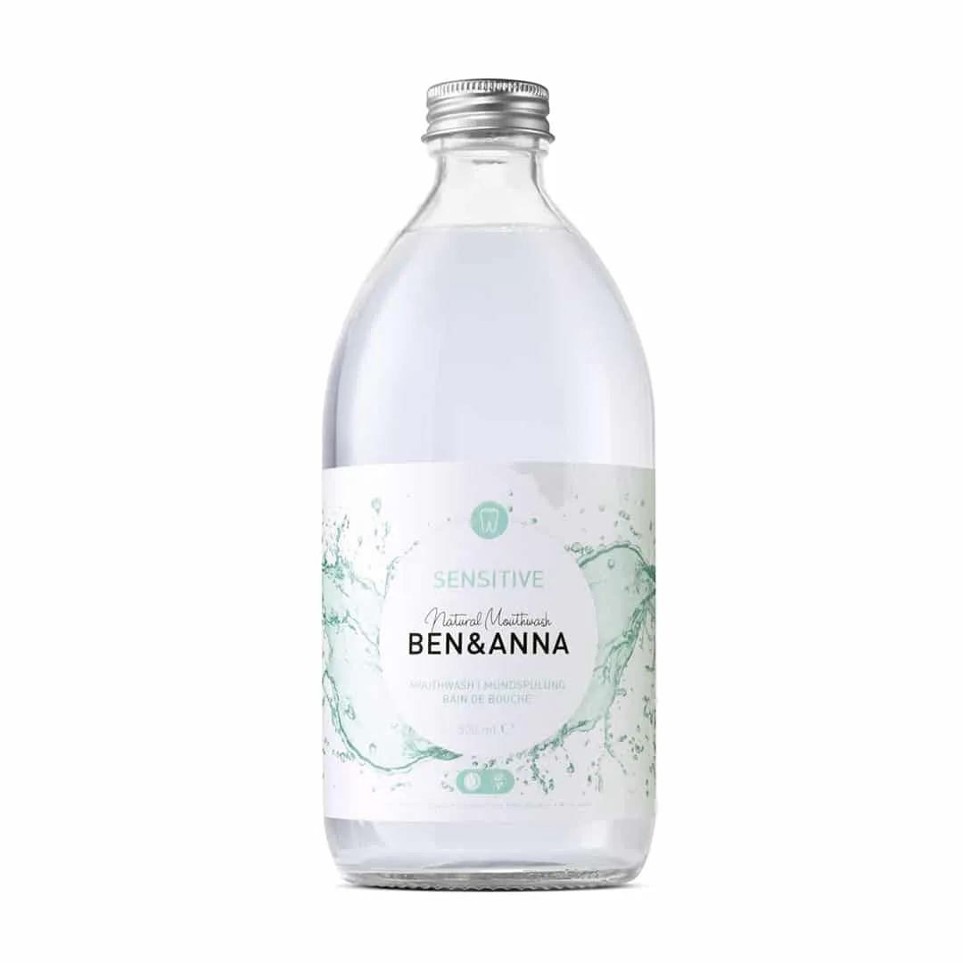 Collutorio Biologico Senza Fluoro Sensitive – 500 ml – Ben & Anna