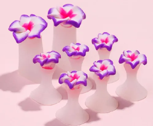 Separa dita – fiore viola - immagine 3