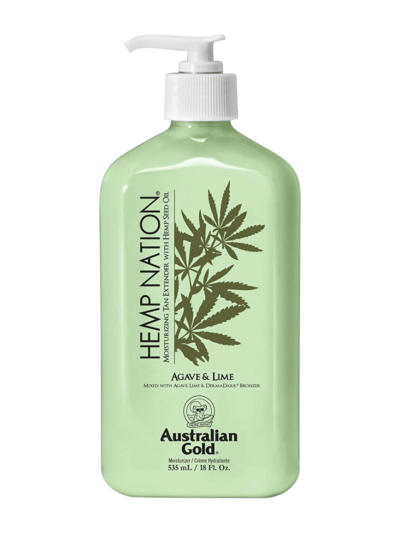 Australian Gold Hemp Nation Agave Lime – Doposole Idratante e Prolungatore di Abbronzatura 535 ml