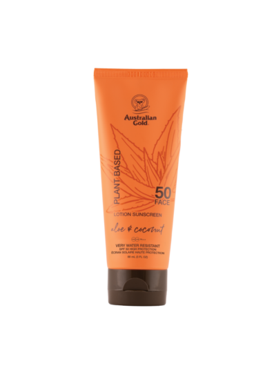 Australian Gold Plant Based Lotion Face Suncreen SPF 50 – Protezione solare Viso 88 ml