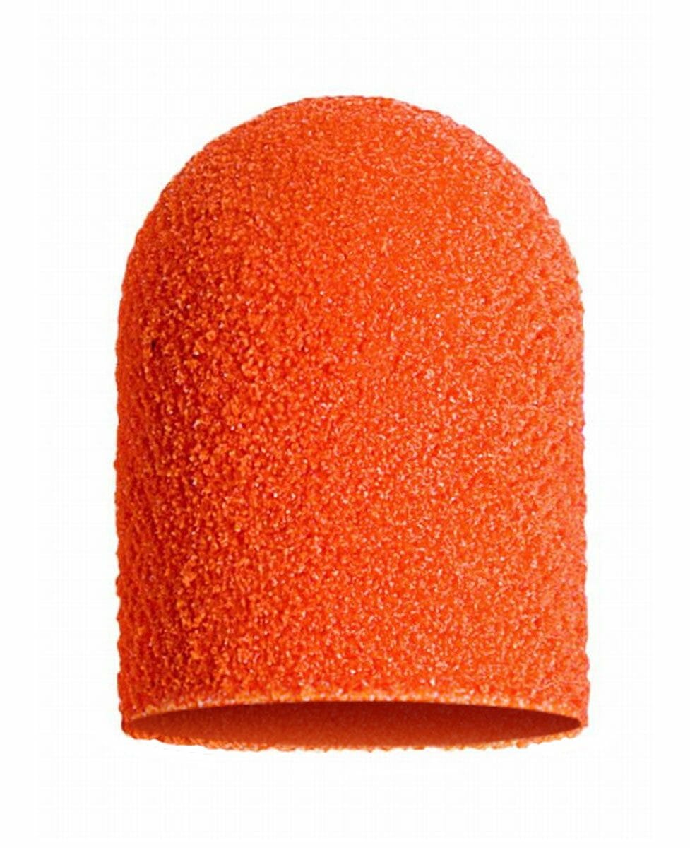 Cappucci Abrasivi Podo LUKAS 16mm – 320 grit grana fine – 10pz Arancioni