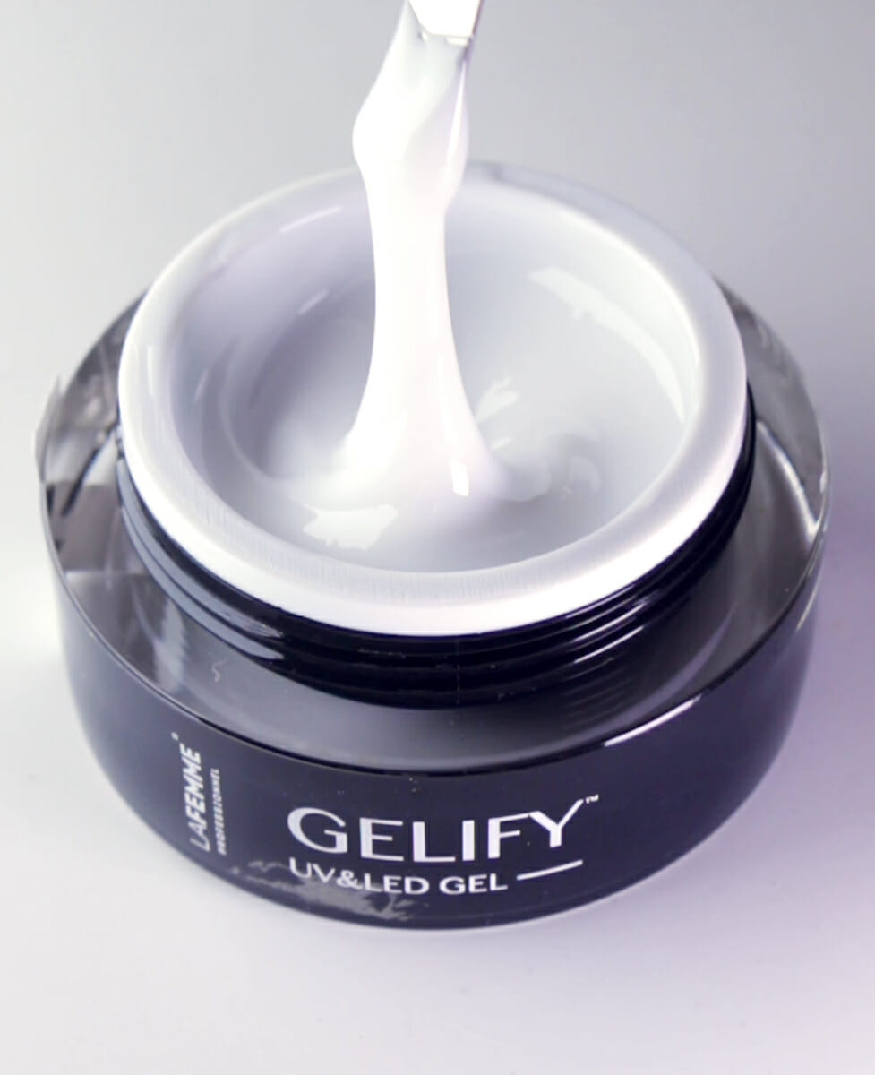 Gelify™ UV&LED Gel 15gr – Milky White Builder No Heat - immagine 4