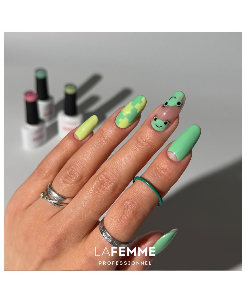 Gel Polish UV&LED 8gr – H393_Mint Sorbet - immagine 2