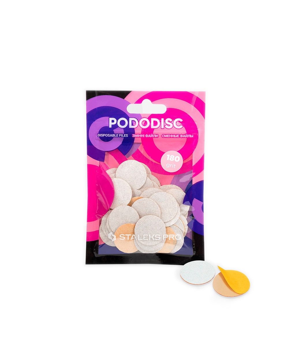 Disco Abrasivo per Pedicure 180grit – M – 20mm – PODODISC STALEKS PRO – 50pz