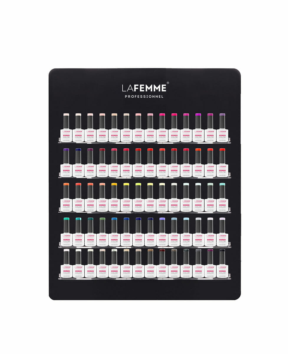 Espositore da Parete Universale La Femme® (70 alloggi) – VUOTO