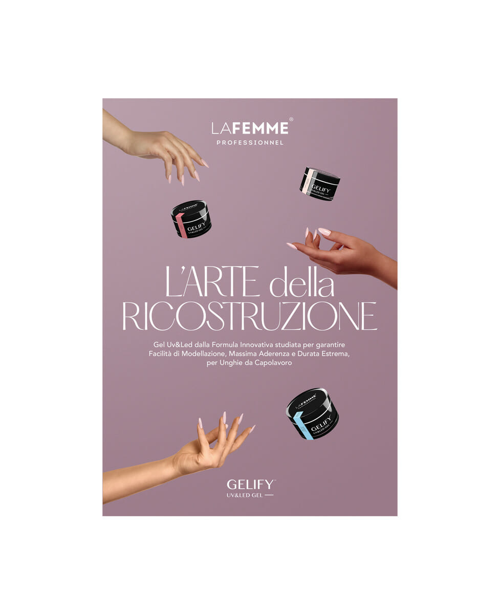 Brochure informativa “Gelify™” UV&LED Gel