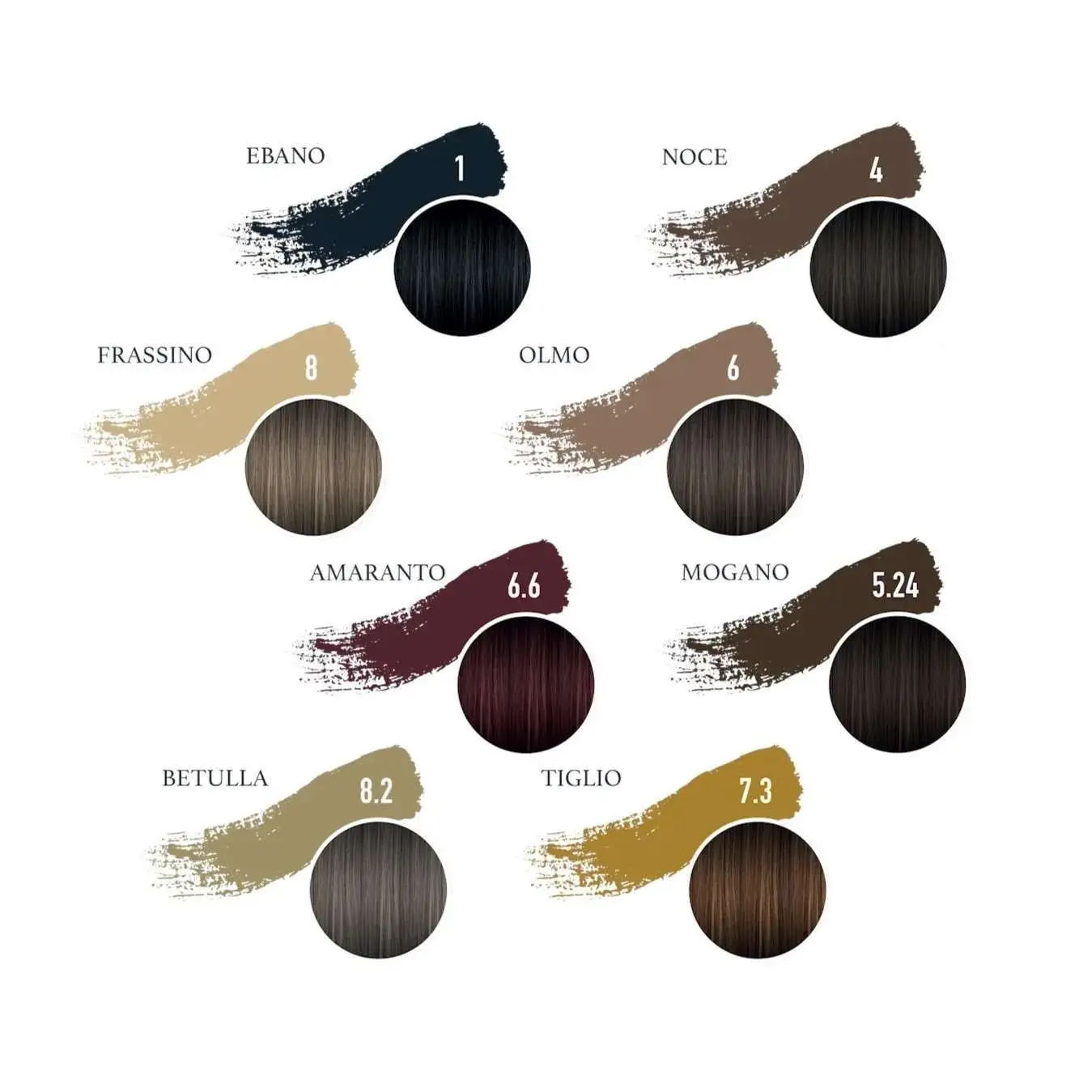 Permanent Color Kit Ammonia Free – 6 OLMO – Vita Toscana - immagine 3