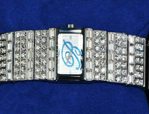 Blumarine Elegante Orologio Donna in Acciaio Tempestato da Cristalli Lista 129€