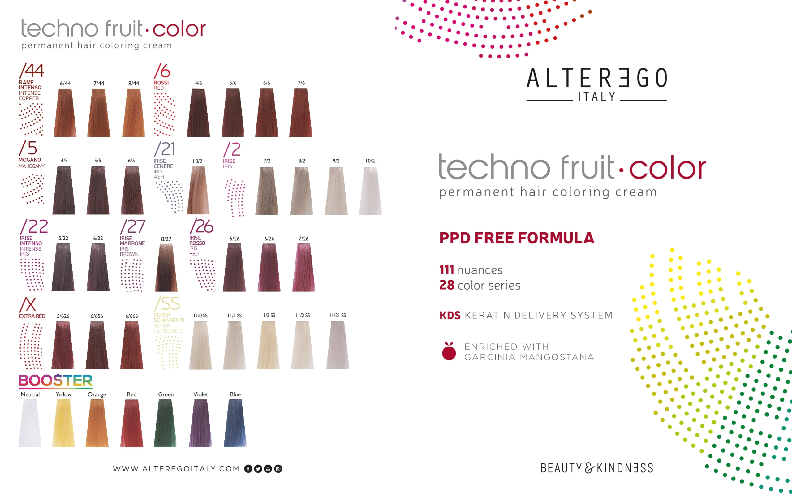 Technofriut Color Colorazione Permanente in Crema – Cenere 100 ml – Alterego - immagine 3