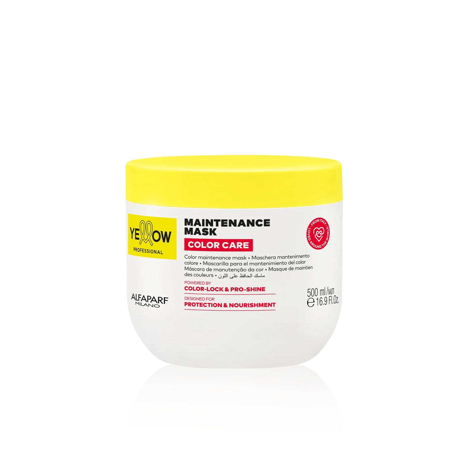 COLOR CARE Maintenance Mask 500 ml – Yellow Professional