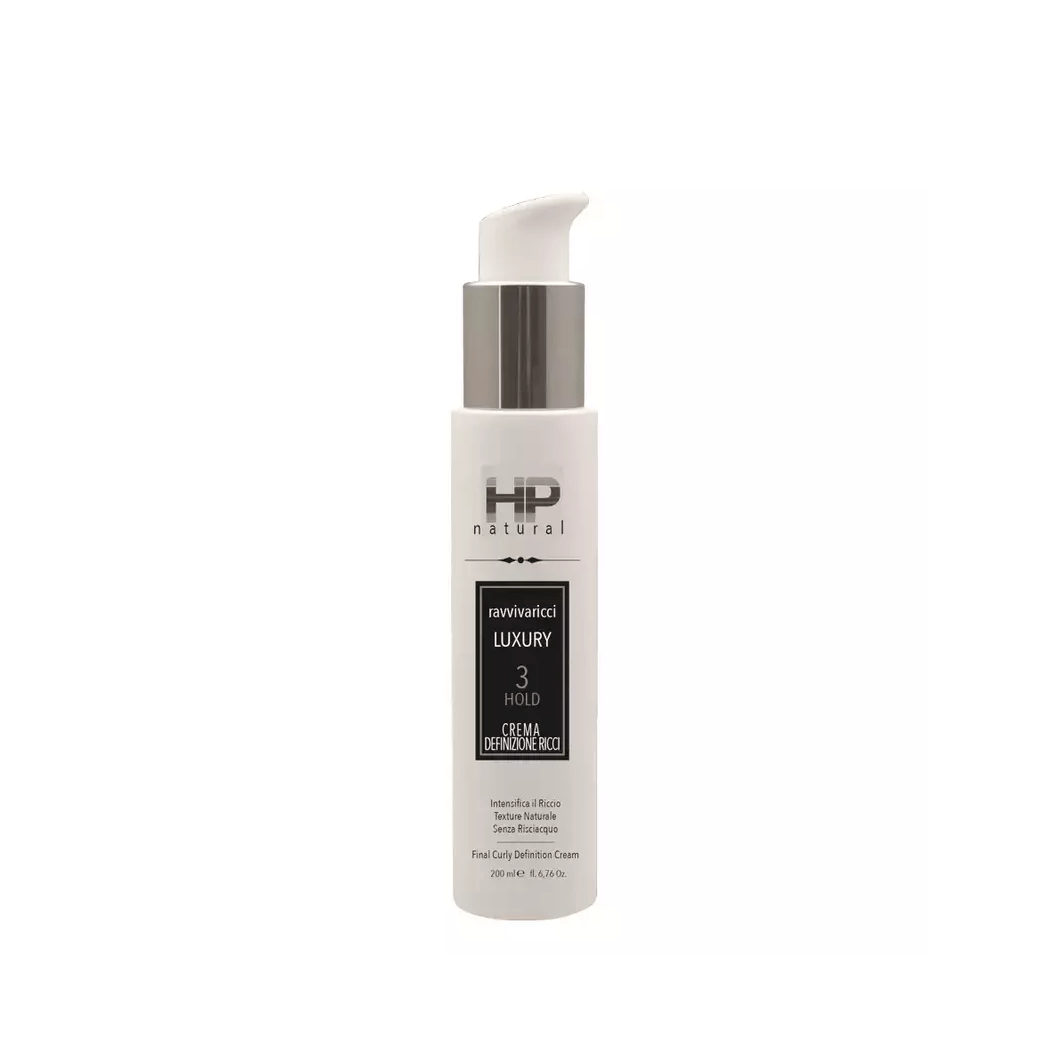 Ravvivaricci LUXURY 3 Hold Crema Definizione Ricci 200 ml – Natural HP