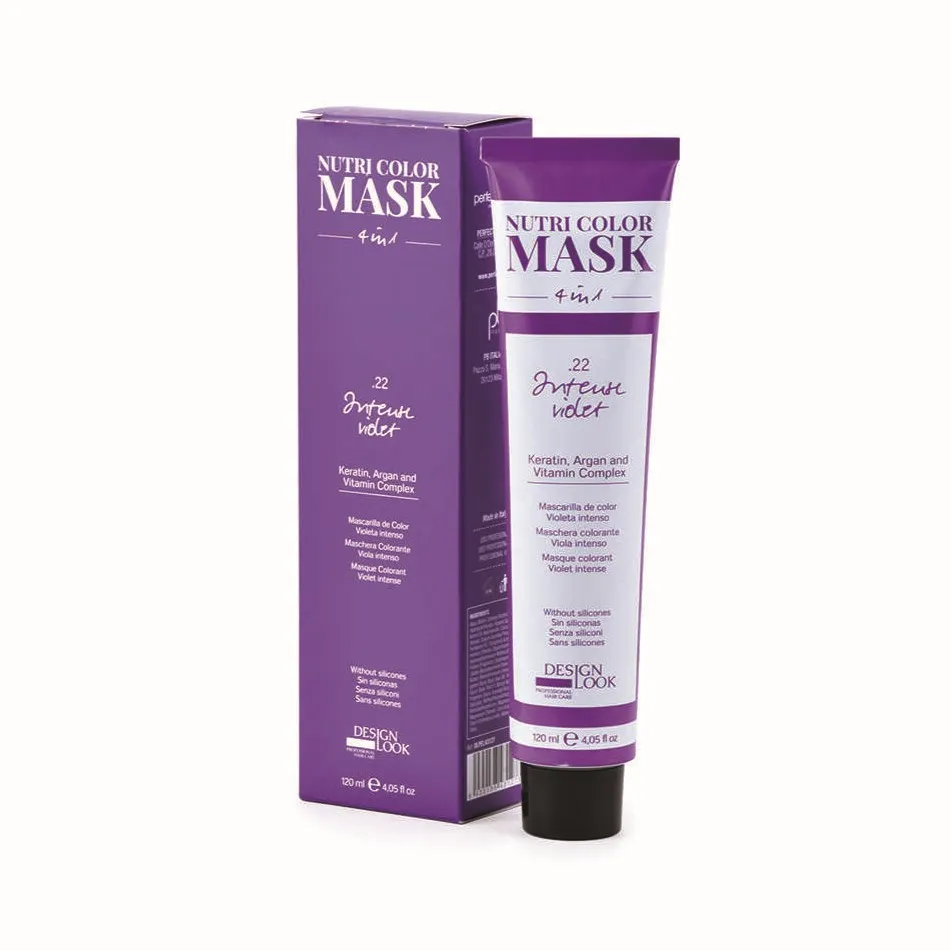 Nutri Color Mask 4 in 1 – Intense Violet .22 – 120 ml – Design Look