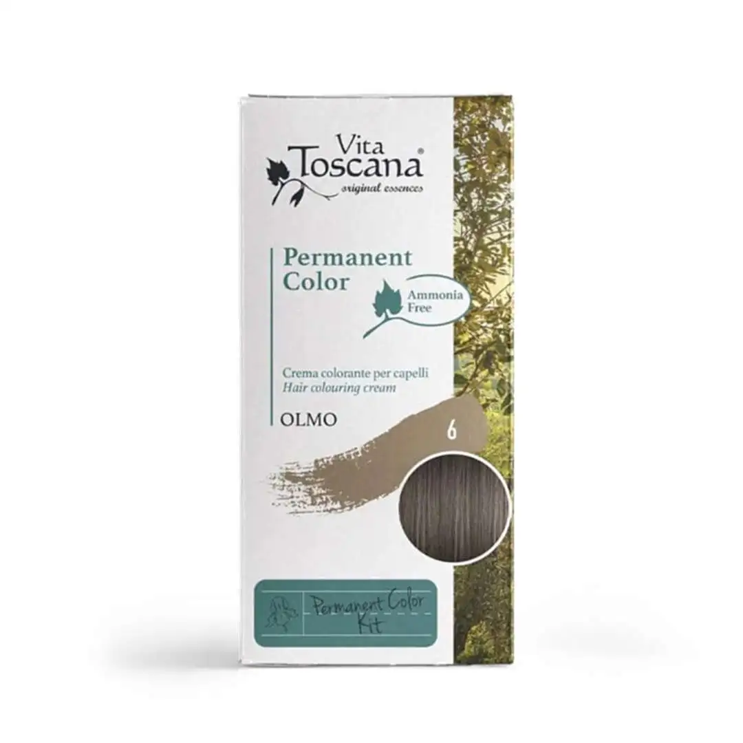 Permanent Color Kit Ammonia Free – 6 OLMO – Vita Toscana - immagine 4