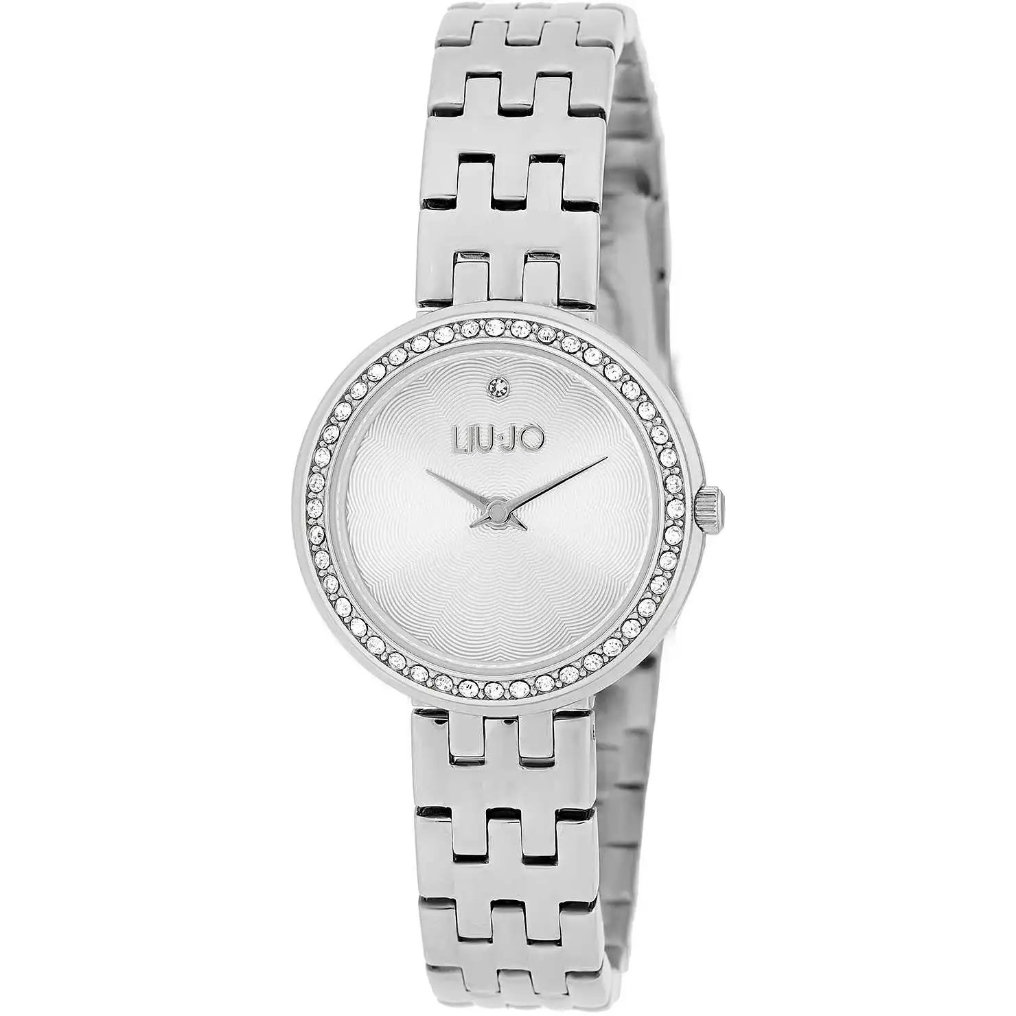 Orologio Donna Liu Jo Precius Glam In Acciaio Solo Tempo Con Cristalli TLJ1599