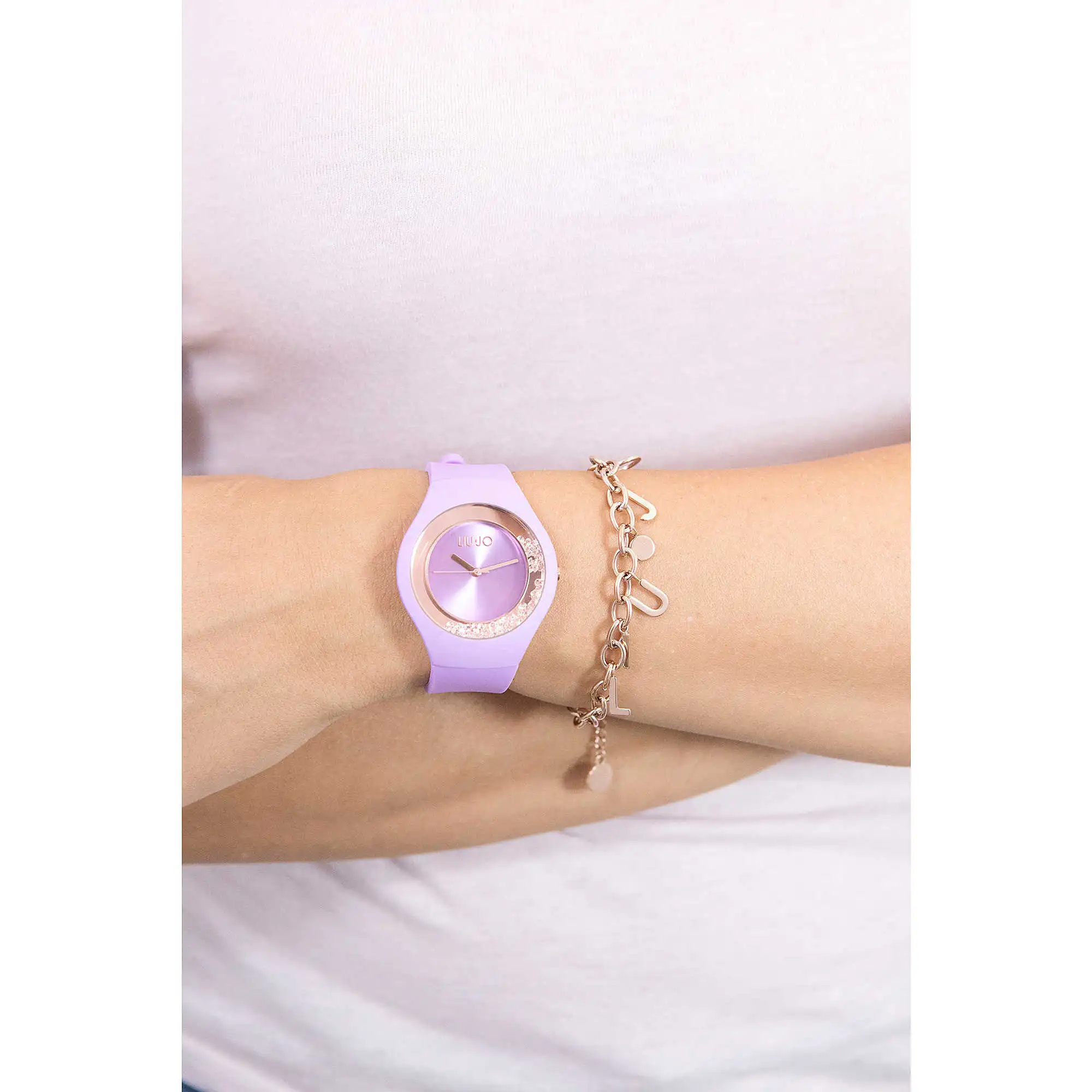 Orologio Donna Liu Jo Dancing Sport Set + Bracciale Acciaio Rose Gold TLJ1338 - immagine 4